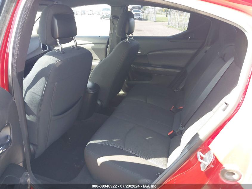 2013 Dodge Avenger Se VIN: 1C3CDZAB0DN598805 Lot: 39946922