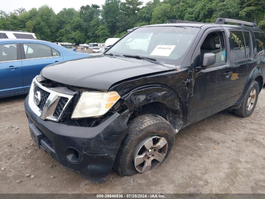 2008 Nissan Pathfinder S/Le/Se VIN: 5N1AR18B28C628735 Lot: 39946936