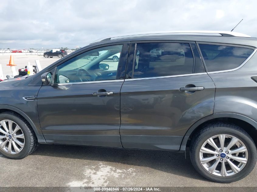 2017 FORD ESCAPE TITANIUM - 1FMCU0J98HUA64429