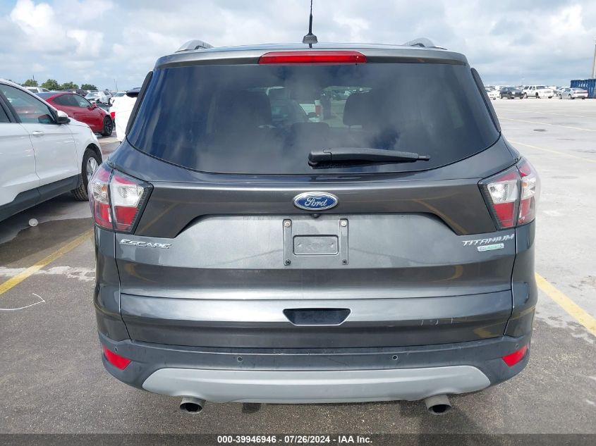 2017 FORD ESCAPE TITANIUM - 1FMCU0J98HUA64429