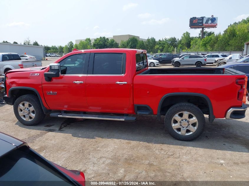 2022 Chevrolet Silverado 2500Hd 4Wd Standard Bed Ltz VIN: 2GC4YPEYXN1207525 Lot: 39946952