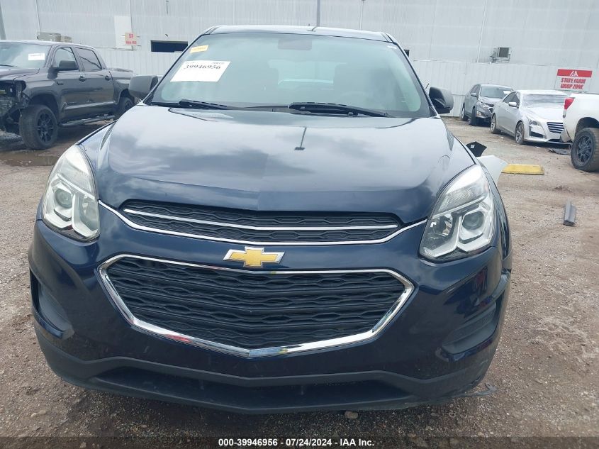 2016 Chevrolet Equinox Ls VIN: 2GNALBEK4G6242039 Lot: 39946956