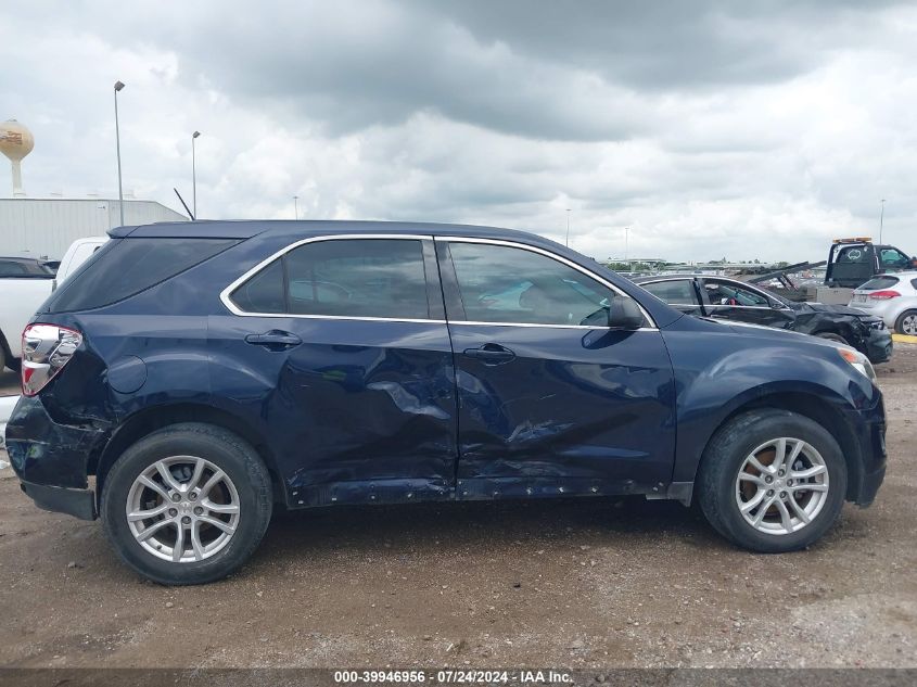 2016 Chevrolet Equinox Ls VIN: 2GNALBEK4G6242039 Lot: 39946956