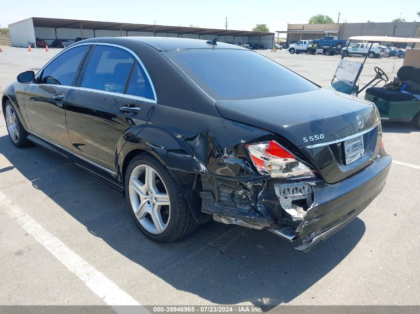 2009 Mercedes-Benz S 550 VIN: WDDNG71X79A247518 Lot: 39946965