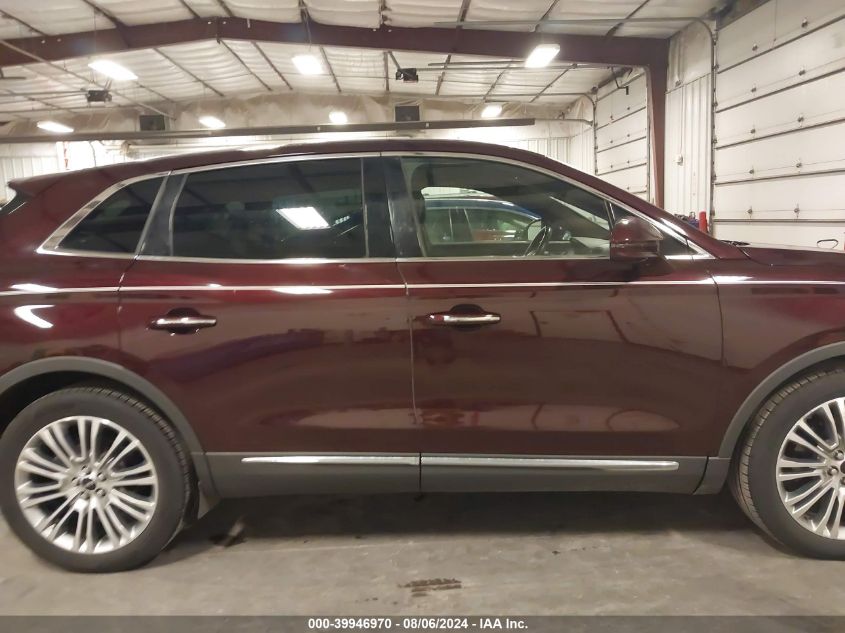 2018 Lincoln Mkx Reserve VIN: 2LMPJ8LR3JBL23012 Lot: 39946970