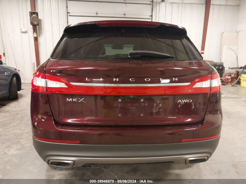 2018 Lincoln Mkx Reserve VIN: 2LMPJ8LR3JBL23012 Lot: 39946970