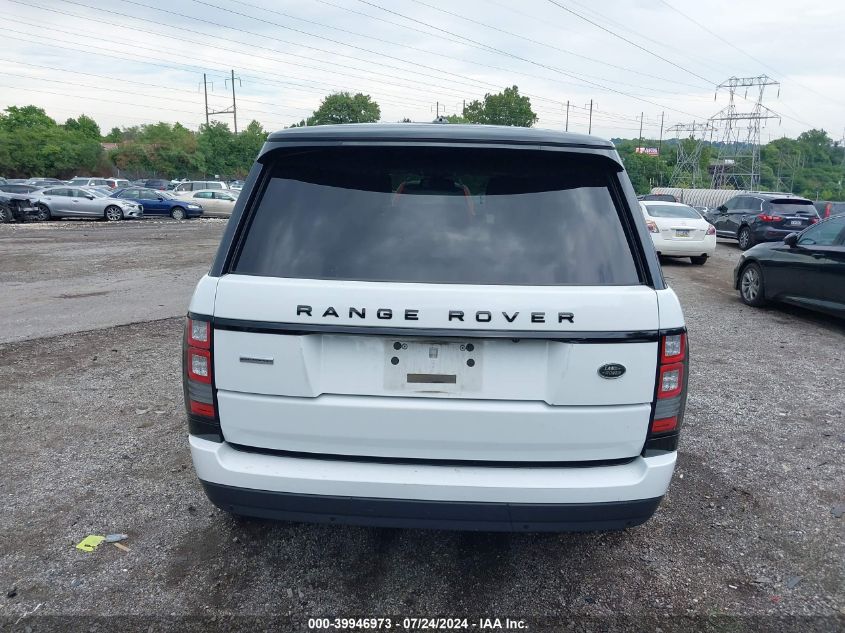 2015 Land Rover Range Rover 5.0L V8 Supercharged VIN: SALGS2TF7FA216959 Lot: 39946973