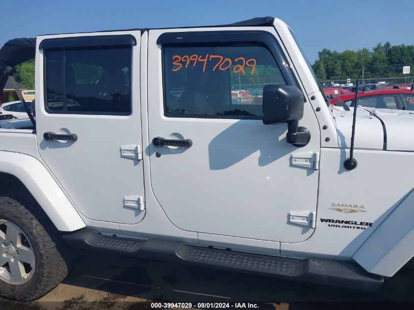 2015 Jeep Wrangler Unlimited Sahara VIN: 1C4BJWEGXFL689468 Lot: 39947029