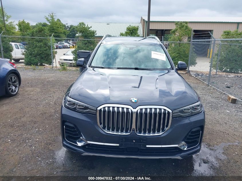 2019 BMW X7 xDrive50I VIN: 5UXCX4C51KLS38155 Lot: 39947032