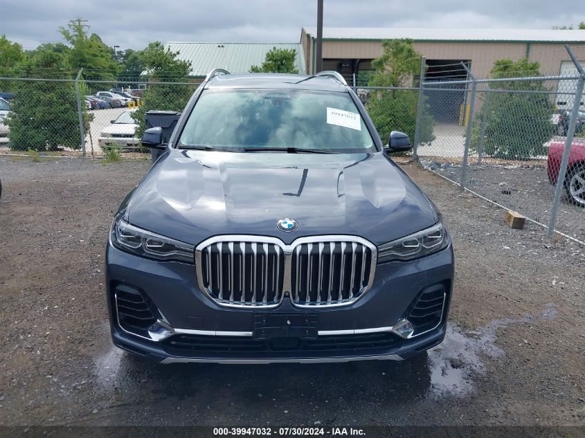 2019 BMW X7 xDrive50I VIN: 5UXCX4C51KLS38155 Lot: 39947032