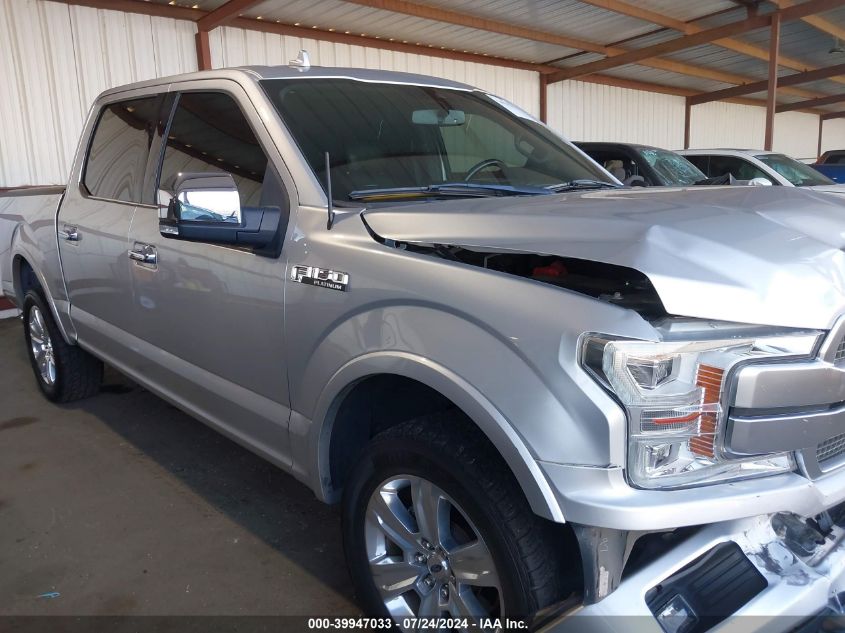 2019 Ford F150 Supercrew VIN: 1FTEW1E42KFB48799 Lot: 39947033