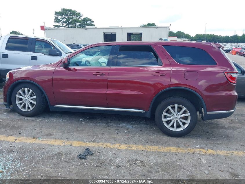 2019 Dodge Durango Sxt Rwd VIN: 1C4RDHAG8KC651173 Lot: 39947053