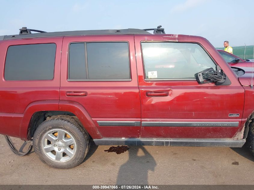 2007 Jeep Commander Sport VIN: 1J8HG48P27C690486 Lot: 39947065