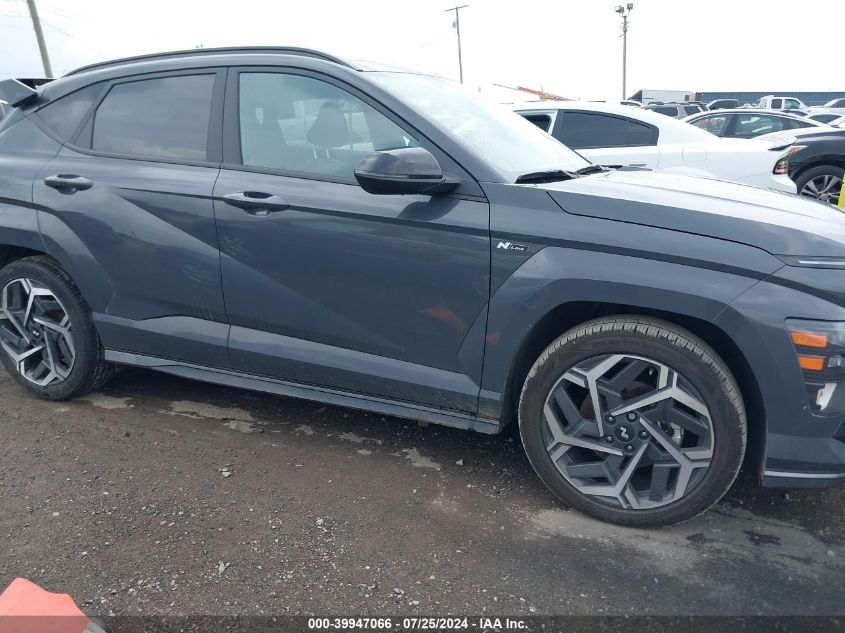 2024 Hyundai Kona N Line VIN: KM8HA3A34RU049360 Lot: 39947066