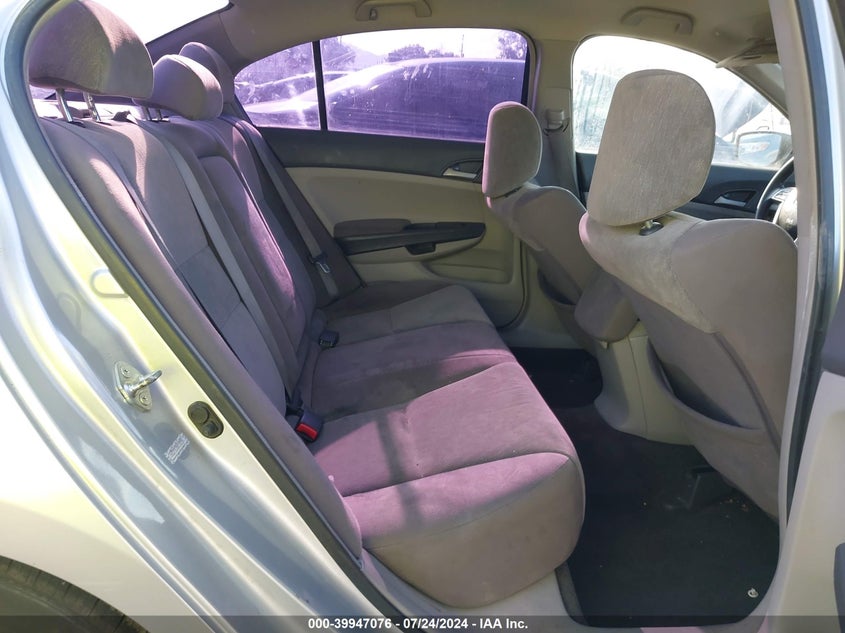 2009 Honda Accord 2.4 Lx VIN: 1HGCP26349A180596 Lot: 39947076