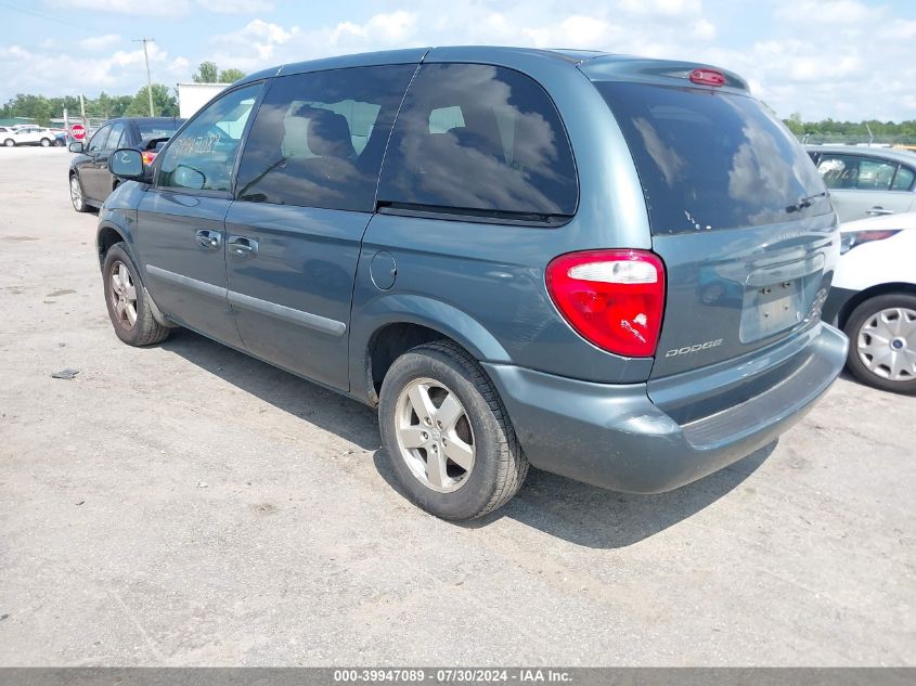 2005 Dodge Caravan Sxt VIN: 1D4GP45R65B344617 Lot: 39947089