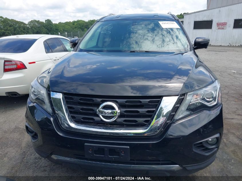 2019 Nissan Pathfinder Sl VIN: 5N1DR2MM5KC610103 Lot: 39947101