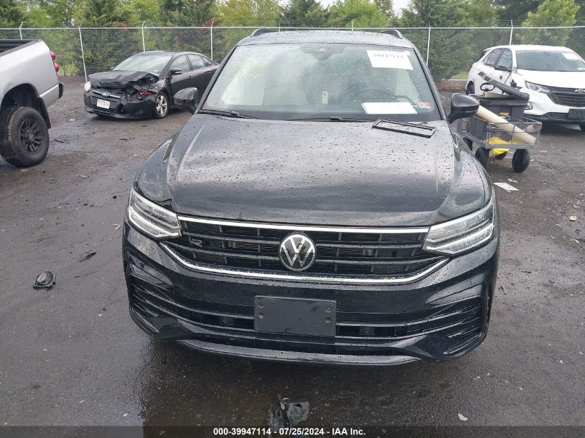 2024 VOLKSWAGEN TIGUAN 2.0T SE R-LINE BLACK - 3VV8B7AX4RM002668