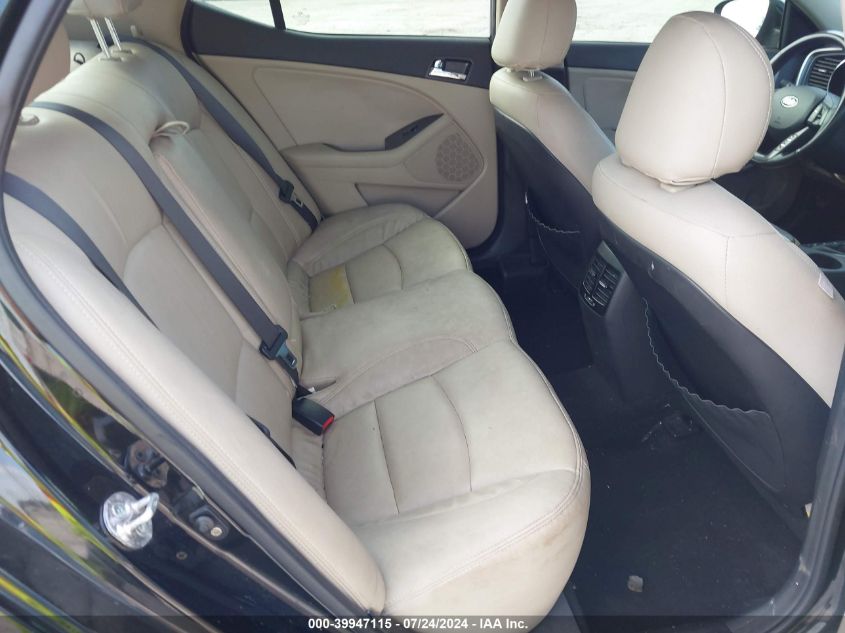 2013 Kia Optima Hybrid Lx VIN: KNAGM4AD7D5046989 Lot: 39947115