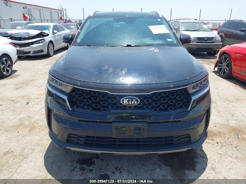 2021 Kia Sorento Hybrid S VIN: KNDRG4LG5M5059606 Lot: 39947125