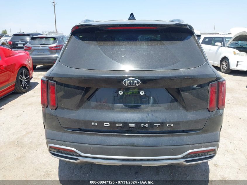 2021 Kia Sorento Hybrid S VIN: KNDRG4LG5M5059606 Lot: 39947125