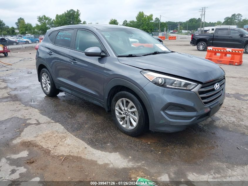 2016 Hyundai Tucson Se VIN: KM8J23A44GU117029 Lot: 39947126