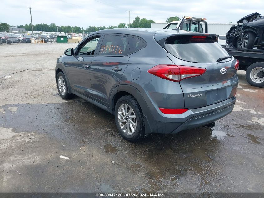 2016 Hyundai Tucson Se VIN: KM8J23A44GU117029 Lot: 39947126