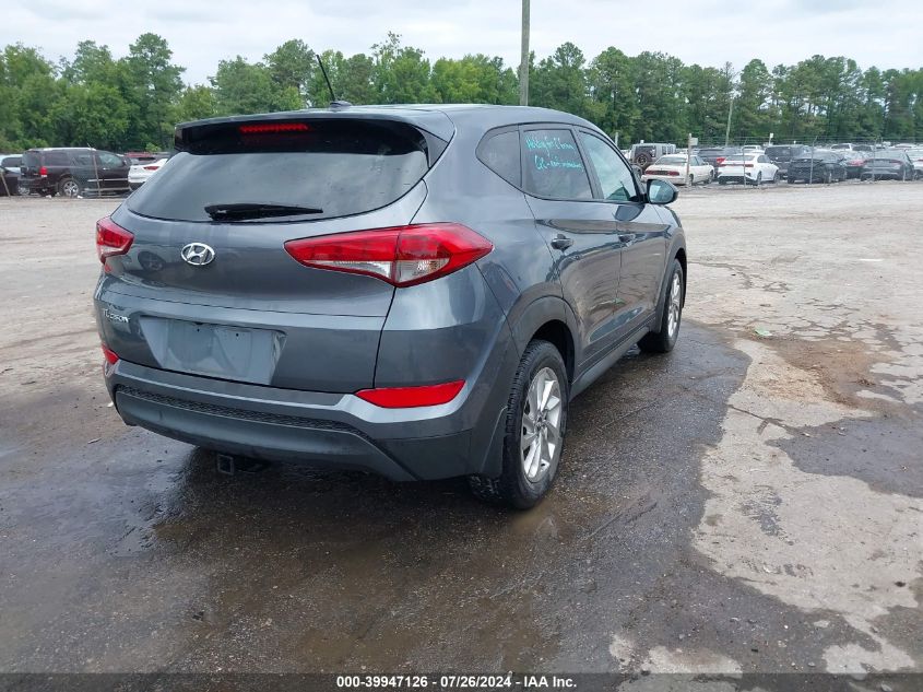 2016 Hyundai Tucson Se VIN: KM8J23A44GU117029 Lot: 39947126