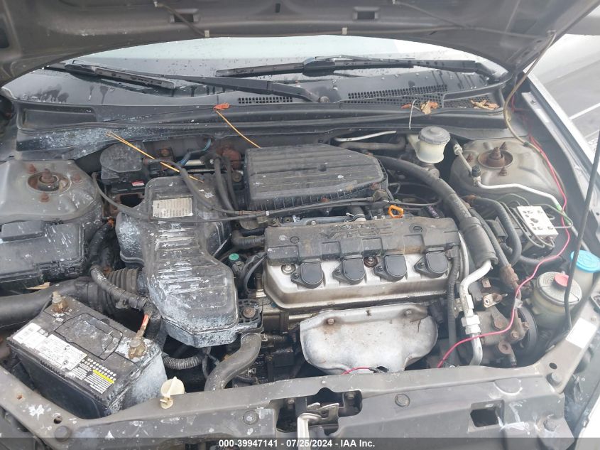 2004 Honda Civic Ex VIN: 2HGES26734H591234 Lot: 39947141