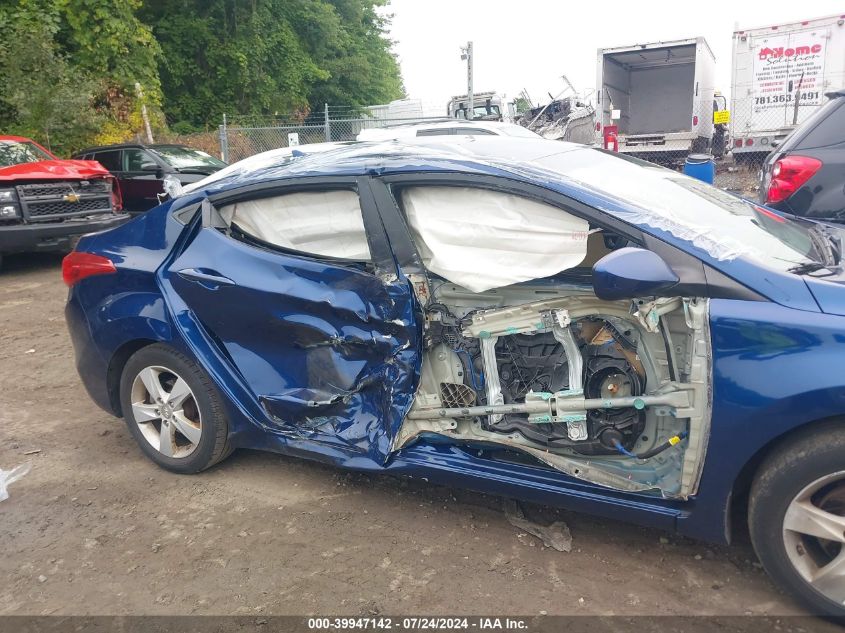 2013 Hyundai Elantra Gls VIN: KMHDH4AE9DU771868 Lot: 39947142