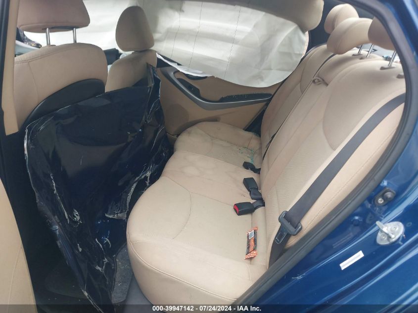 2013 Hyundai Elantra Gls VIN: KMHDH4AE9DU771868 Lot: 39947142