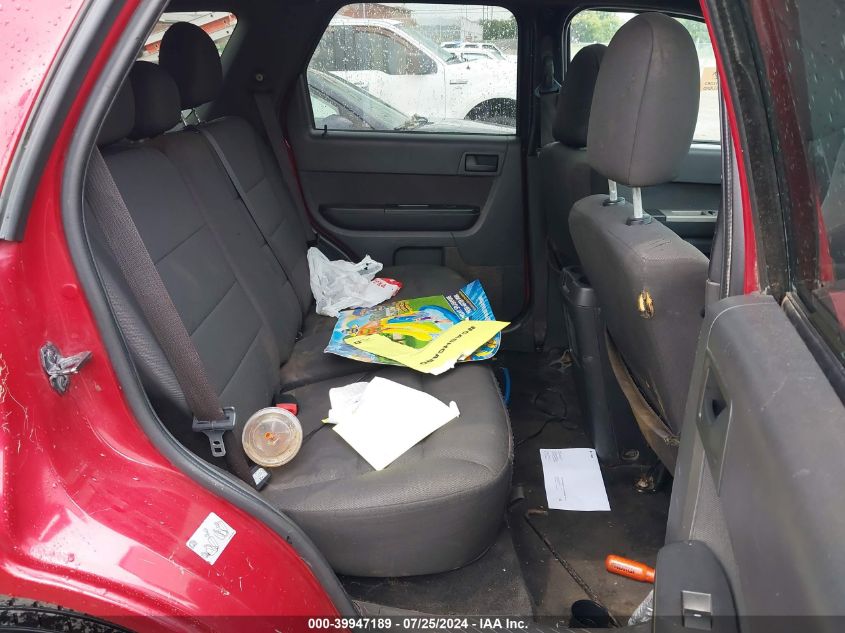 2010 Ford Escape Xlt VIN: 1FMCU0D77AKC61636 Lot: 39947189