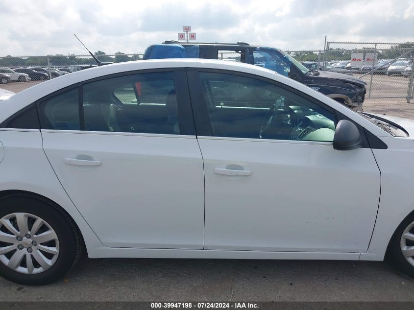 2011 Chevrolet Cruze Ls VIN: 1G1PC5SHXB7137570 Lot: 39947198