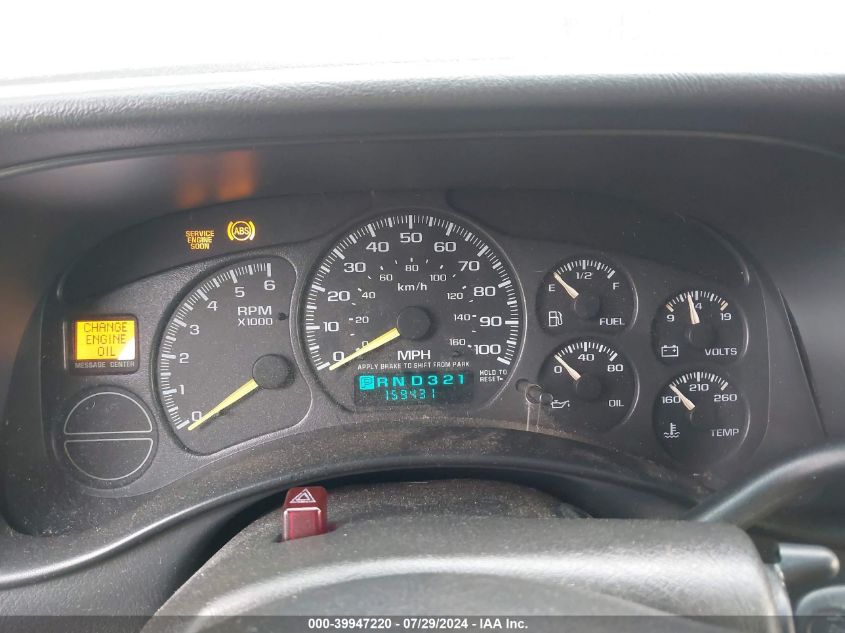 1GTEK19T1YE282621 | 2000 GMC SIERRA 1500