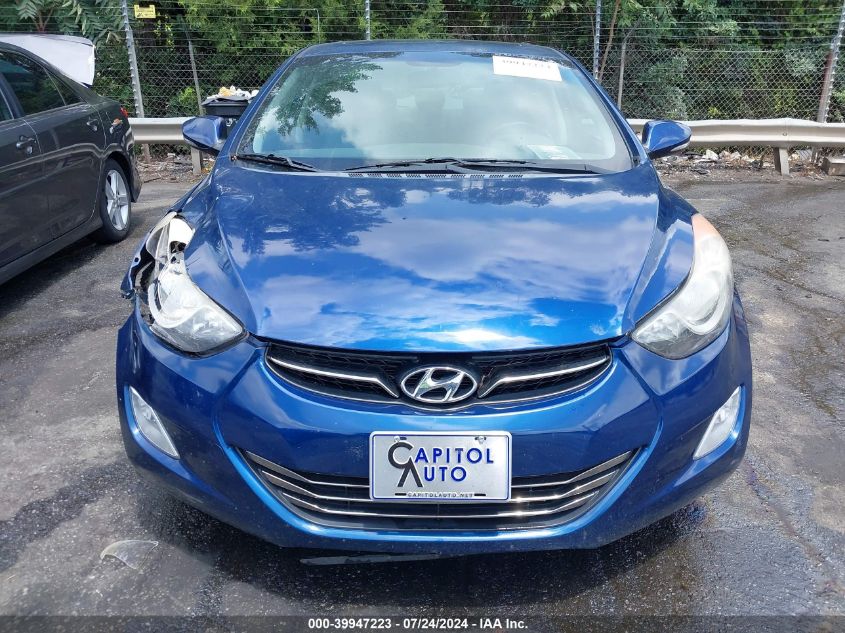 2013 Hyundai Elantra Limited VIN: KMHDH4AE3DU584819 Lot: 39947223