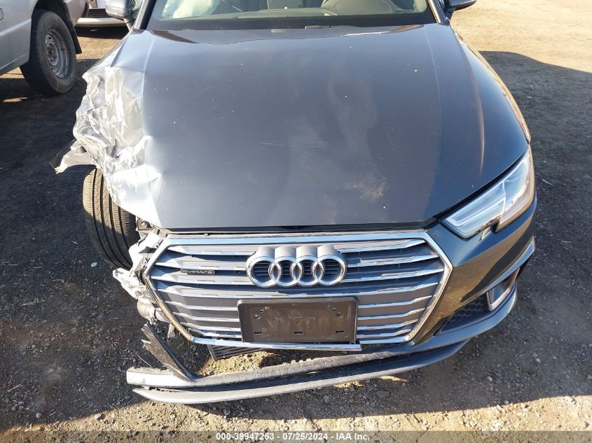 2019 Audi A4 45 Premium VIN: WAUDNAF47KA117782 Lot: 39947253