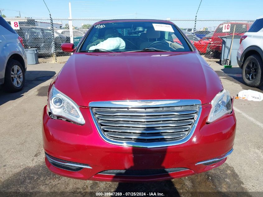 2013 Chrysler 200 Touring VIN: 1C3BCBEB5DN745569 Lot: 39947269