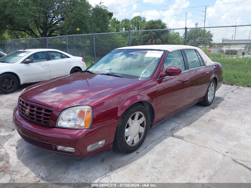 2001 Cadillac Deville Dts VIN: 1G6KF57981U244422 Lot: 39947275