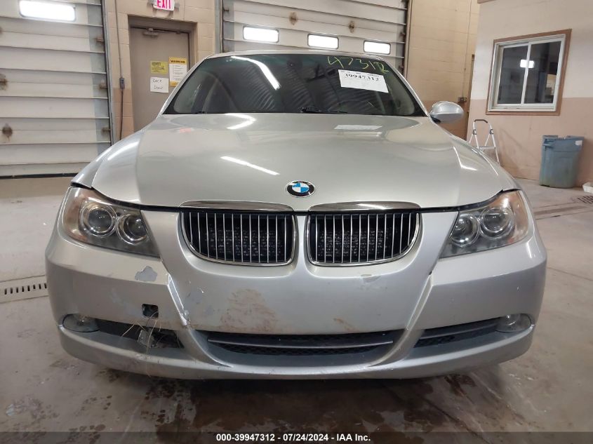 2006 BMW 330I VIN: WBAVB33526AZ86009 Lot: 39947312