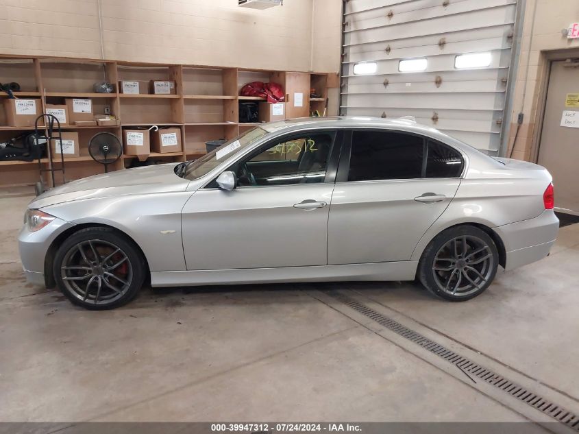 2006 BMW 330I VIN: WBAVB33526AZ86009 Lot: 39947312
