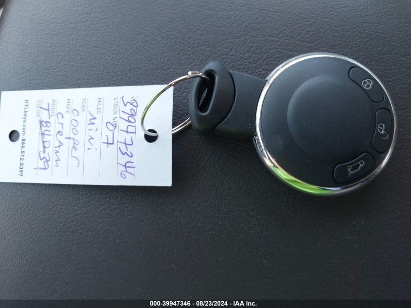 2007 Mini Cooper S VIN: WMWMF73577TT84039 Lot: 39947346