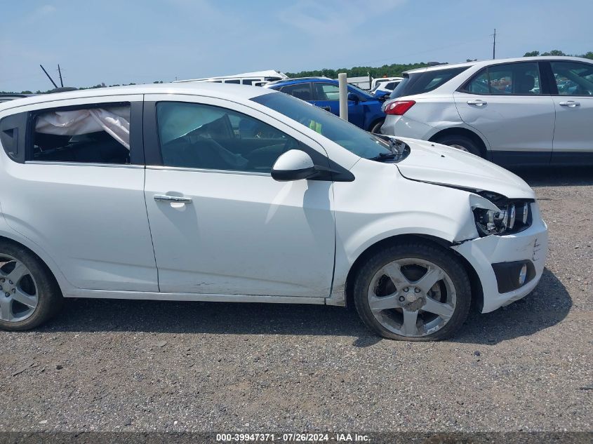 2015 Chevrolet Sonic Ltz VIN: 1G1JE6SB8F4186436 Lot: 39947371