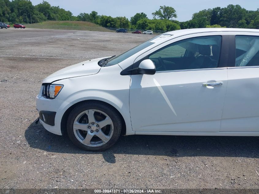 2015 Chevrolet Sonic Ltz VIN: 1G1JE6SB8F4186436 Lot: 39947371