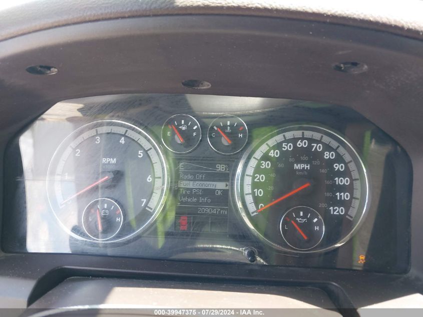 2011 Ram Ram 1500 Slt VIN: 1D7RB1CT0BS612130 Lot: 39947375