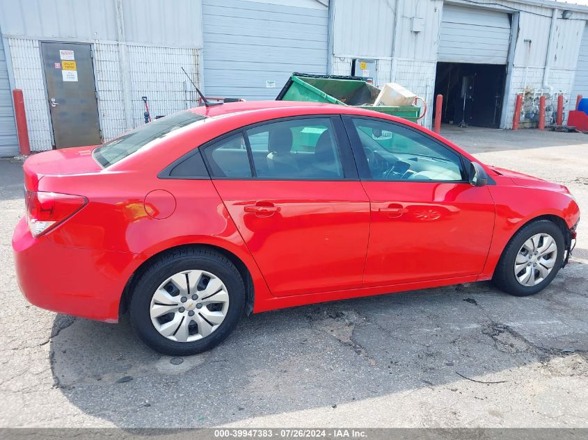 2014 Chevrolet Cruze Ls Auto VIN: 1G1PA5SG2E7145504 Lot: 39947383