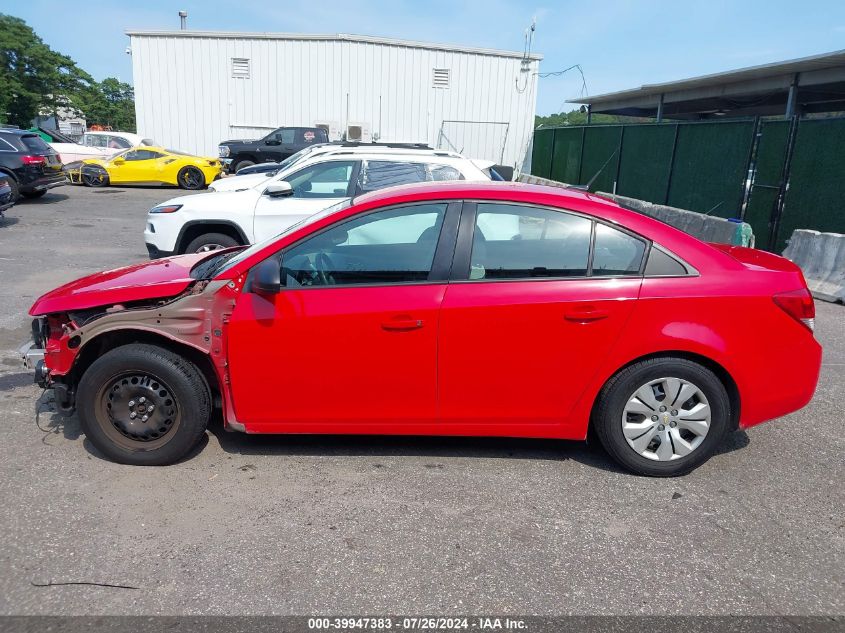 2014 Chevrolet Cruze Ls Auto VIN: 1G1PA5SG2E7145504 Lot: 39947383