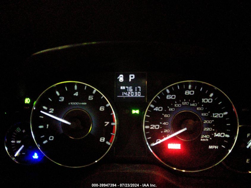 2012 Subaru Outback 2.5I Limited VIN: 4S4BRBKC5C3241357 Lot: 39947394