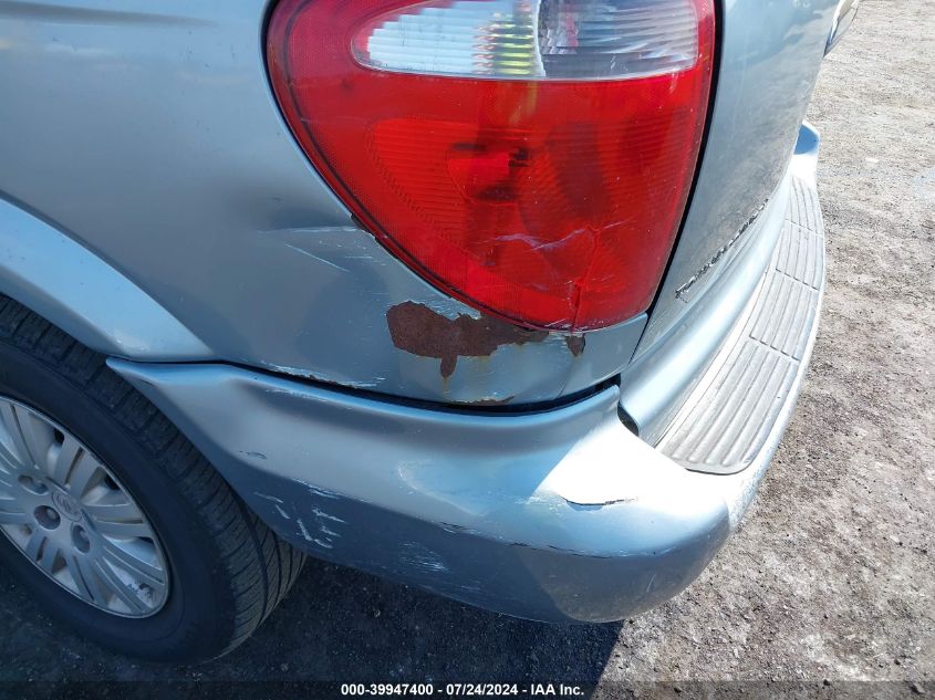 2006 Chrysler Town & Country VIN: 1A4GP45R36B753344 Lot: 39947400