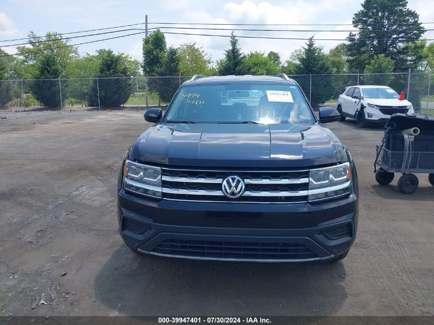 2018 Volkswagen Atlas 3.6L V6 S VIN: 1V2GR2CA0JC527605 Lot: 39947401