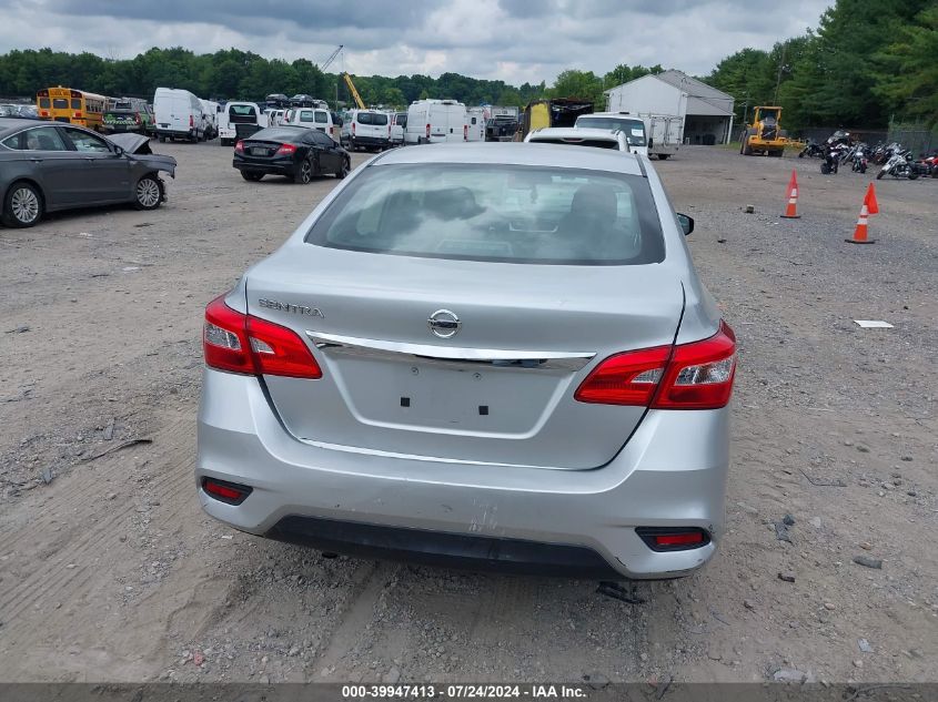 2016 Nissan Sentra Fe+ S/S/Sl/Sr/Sv VIN: 3N1AB7AP0GY265281 Lot: 39947413